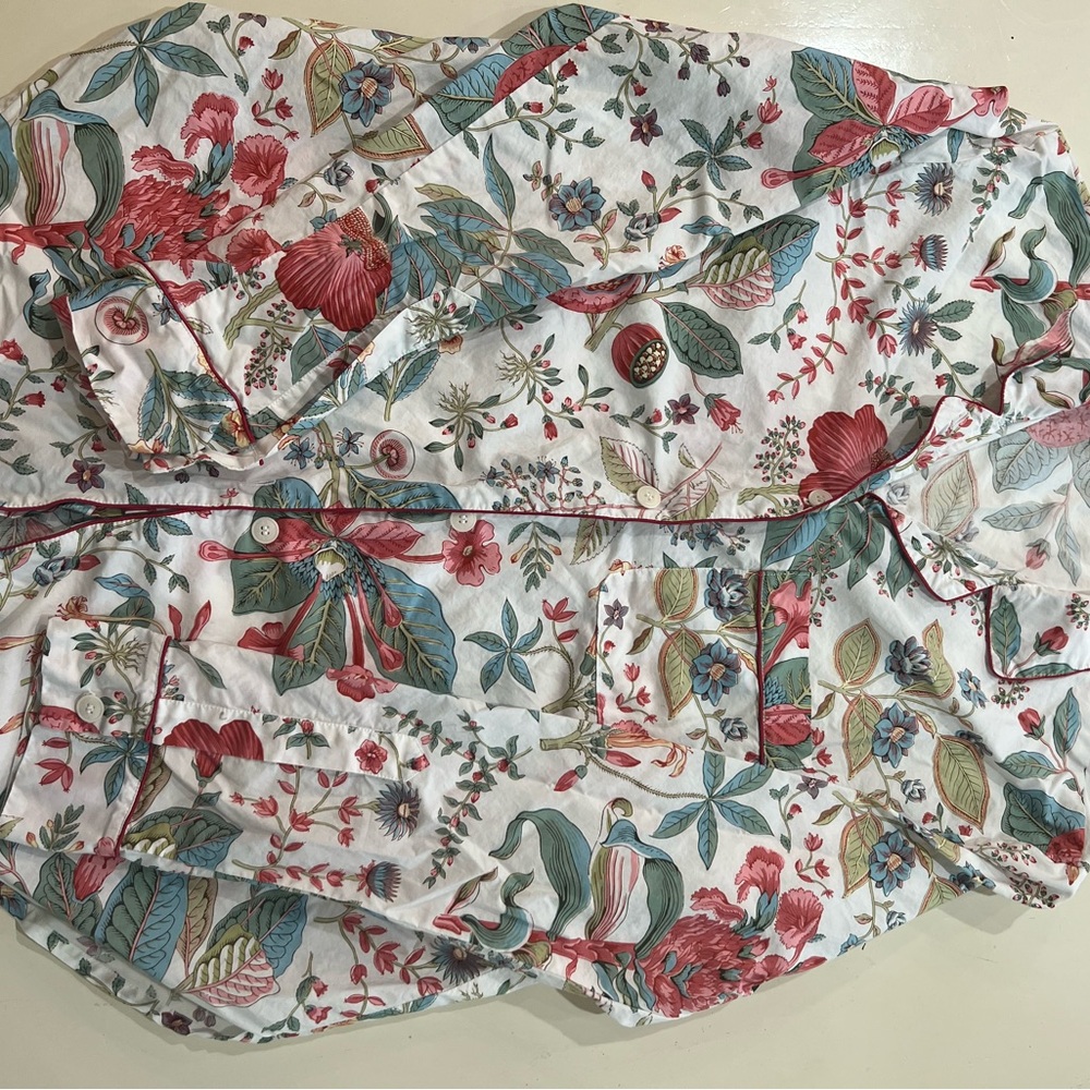 Colorful Floral Print Shirt